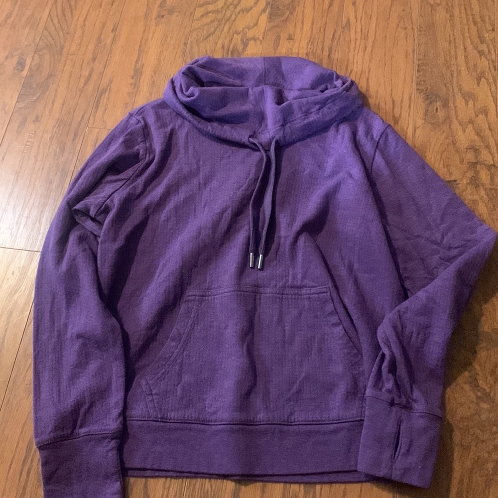Purple hoodie